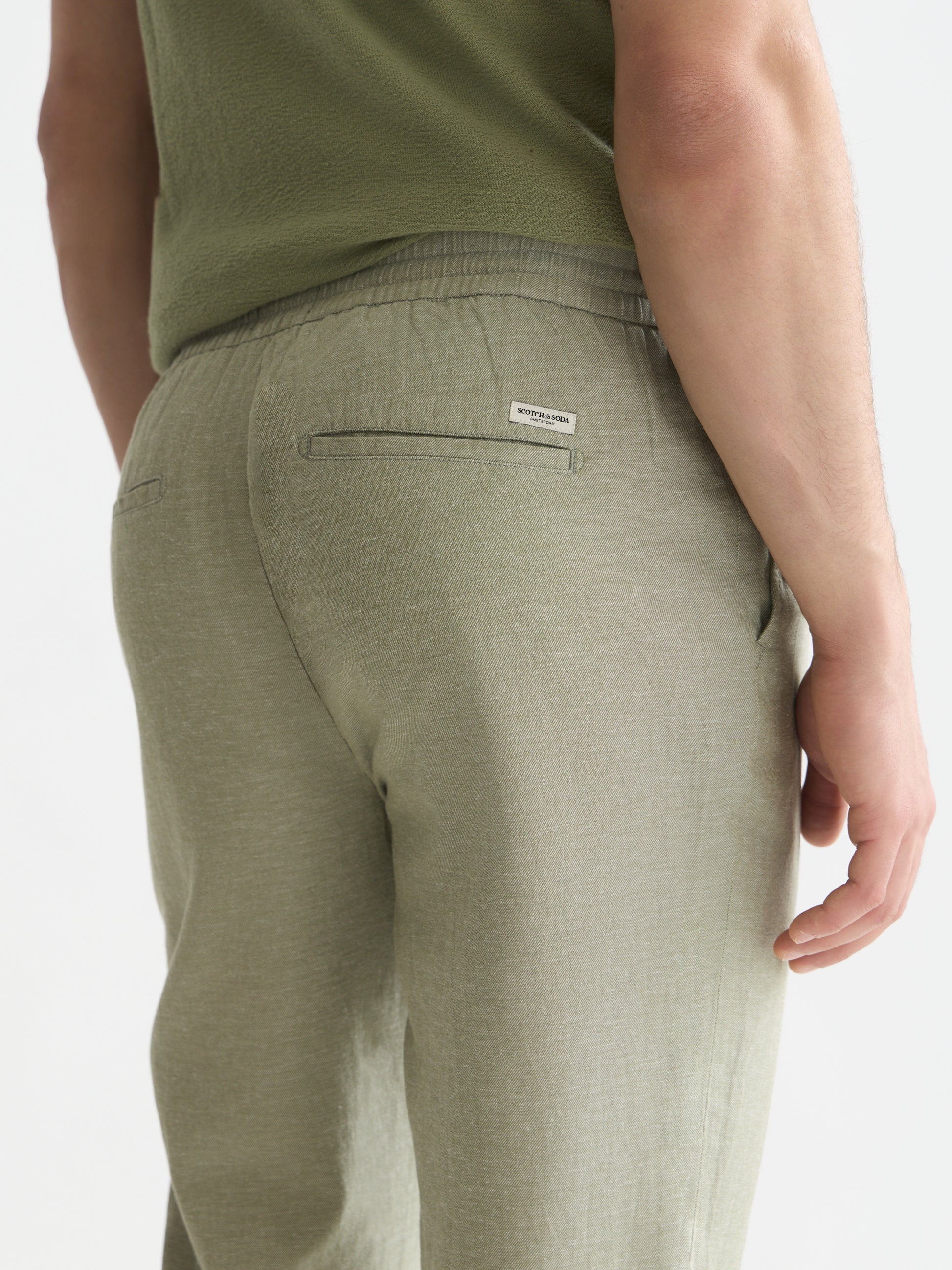 Dim Gray מכנסיים ארוכים לגברים Seasonal Core Warren SCOTCH & SODA