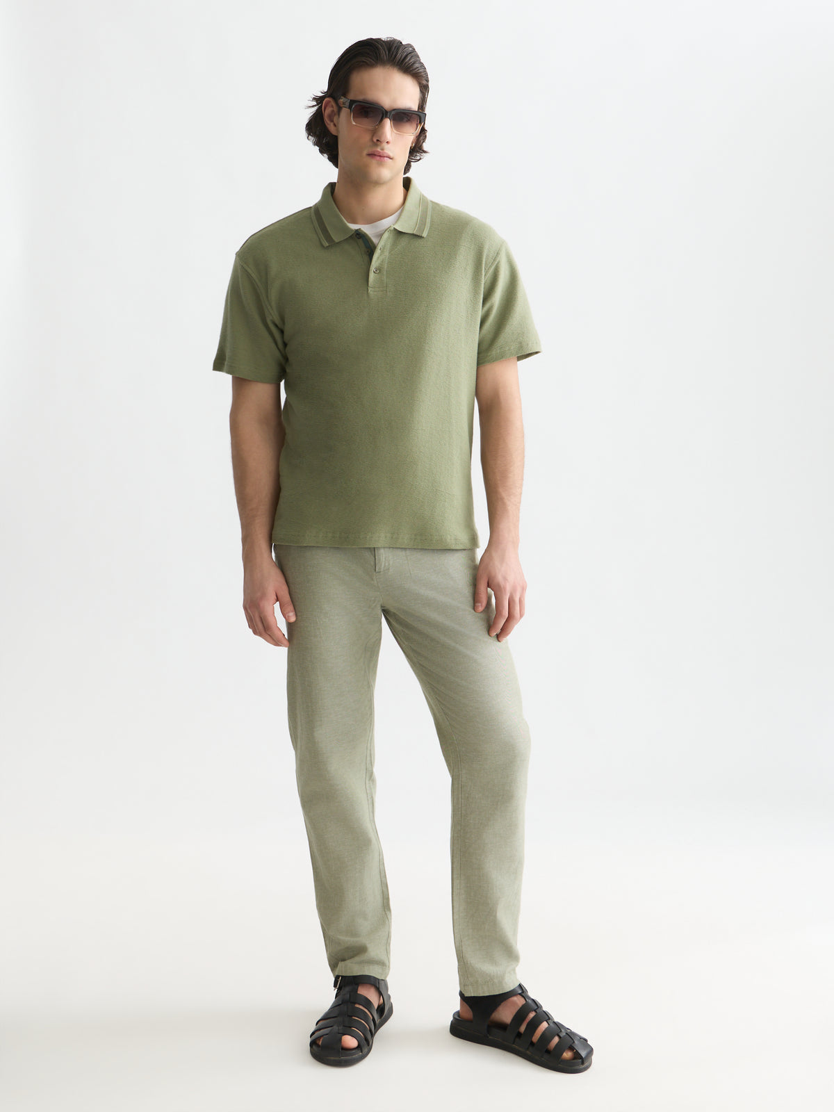 White Smoke מכנסיים ארוכים לגברים Seasonal Core Warren SCOTCH & SODA