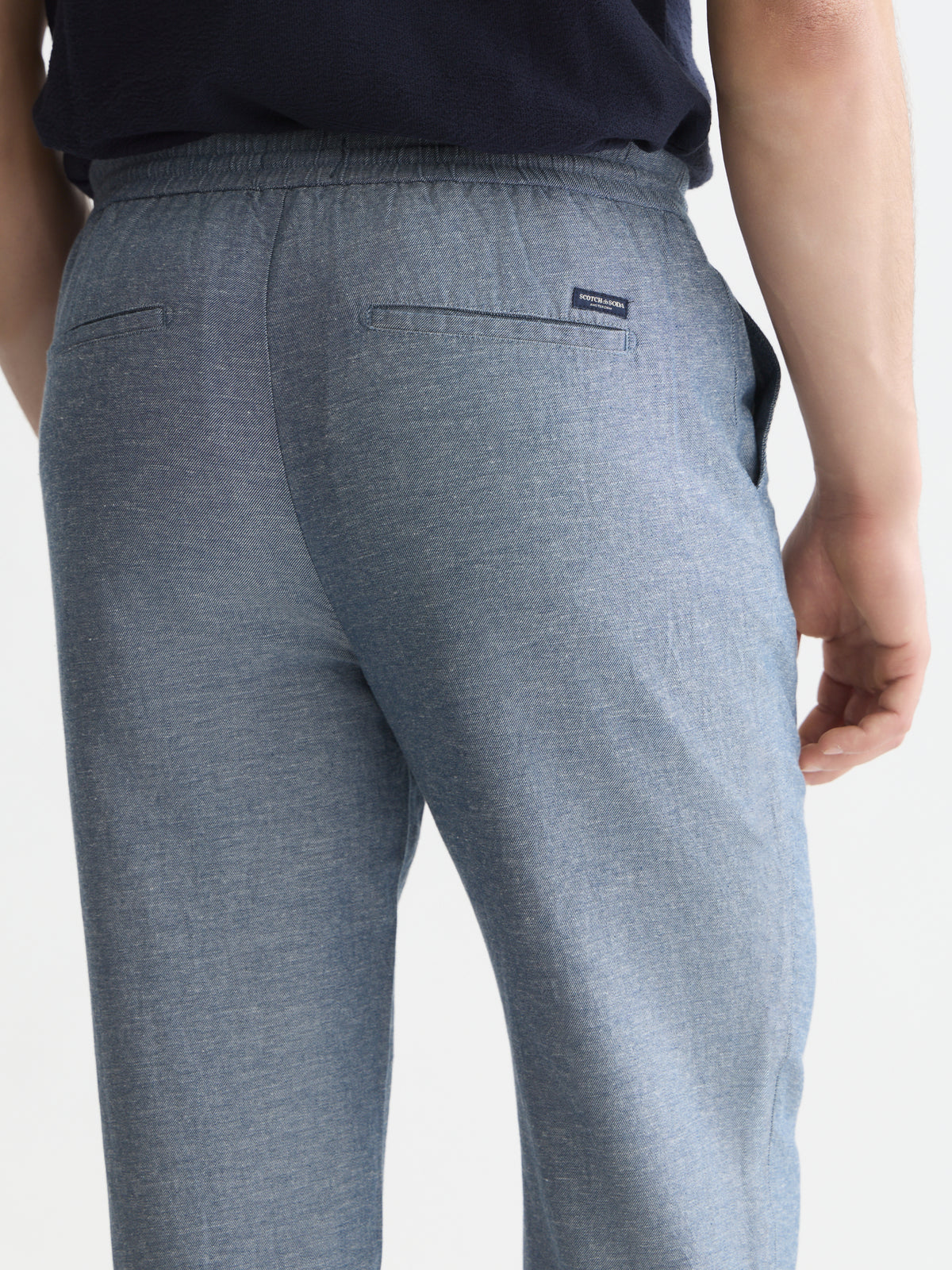 Dim Gray מכנסיים ארוכים לגברים Seasonal Core Warren SCOTCH & SODA