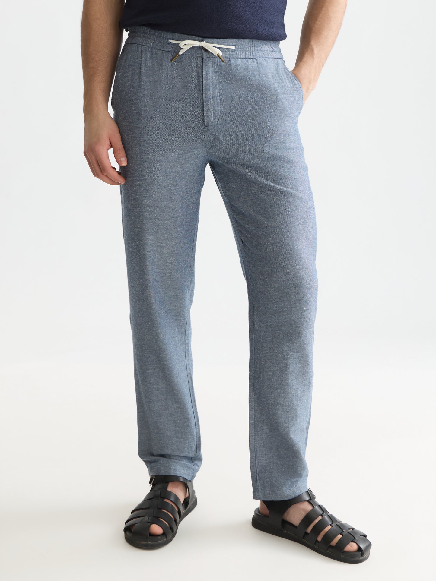 White Smoke מכנסיים ארוכים לגברים Seasonal Core Warren SCOTCH & SODA