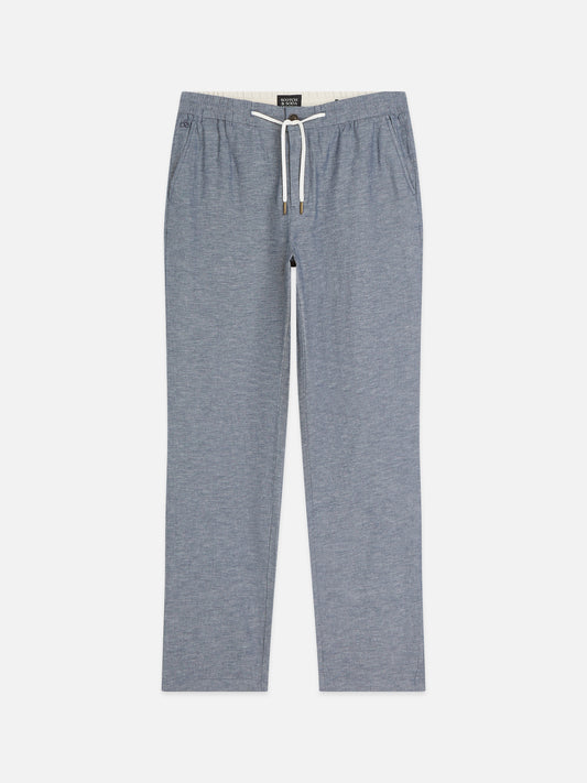 Light Slate Gray מכנסיים ארוכים לגברים Seasonal Core Warren SCOTCH & SODA