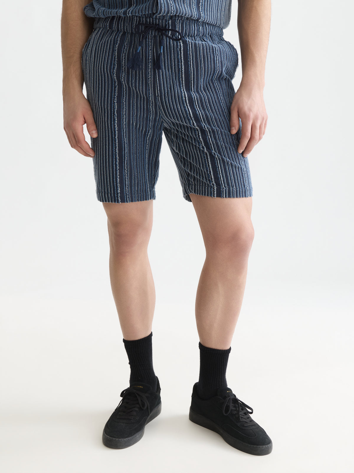 Lavender שורטס ברמודה לגברים Fave Textured SCOTCH & SODA