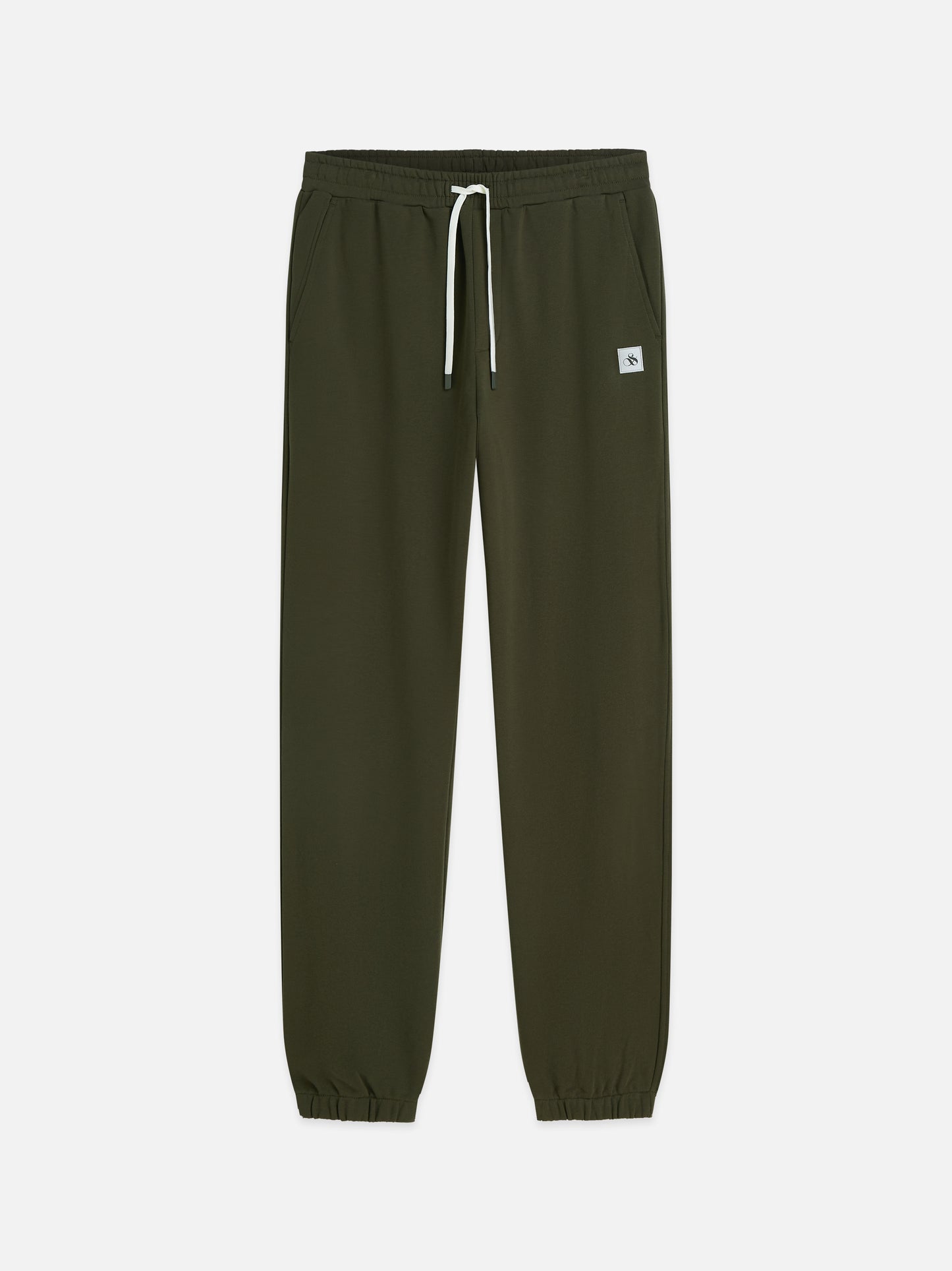 Dark Slate Gray מכנסי טרנינג לגברים Seasonal Core Logo Badge SCOTCH & SODA