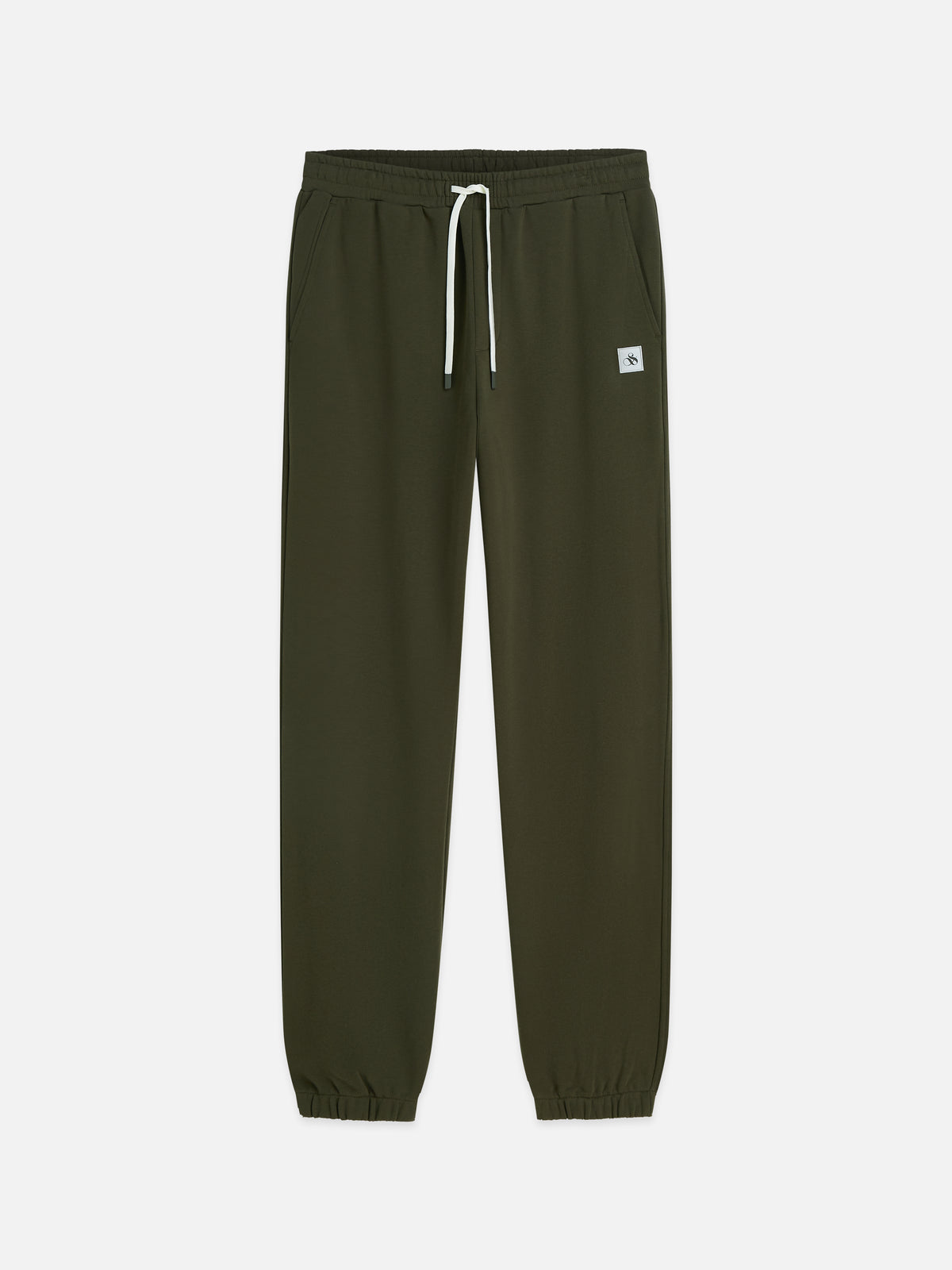 Dark Slate Gray מכנסי טרנינג לגברים Seasonal Core Logo Badge SCOTCH & SODA