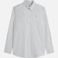 Gray חולצה מכופתרת אוקספורד לגברים Seasonal Core Striped SCOTCH & SODA