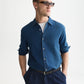 White Smoke חולצה מכופתרת דנים לגברים Denim Structured SCOTCH & SODA