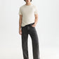 White Smoke טי שירט קצרה לגברים Seasonal Core Chest Logo SCOTCH & SODA