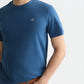 Dark Slate Gray טי שירט קצרה לגברים Seasonal Core Chest Logo SCOTCH & SODA