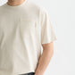Light Gray טי שירט קצרה לגברים Seasonal Core 3 Crosses SCOTCH & SODA