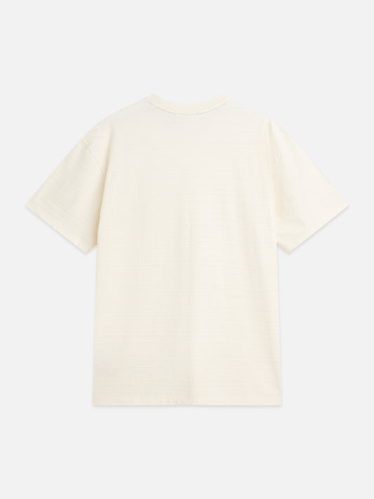 Misty Rose טי שירט קצרה לגברים Textured Jacquard SCOTCH & SODA