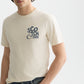 Lavender טי שירט קצרה לגברים Left Chest Artwork SCOTCH & SODA