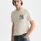 Alice Blue טי שירט קצרה לגברים Left Chest Artwork SCOTCH & SODA