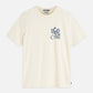 Antique White טי שירט קצרה לגברים Left Chest Artwork SCOTCH & SODA