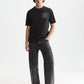 White Smoke טי שירט קצרה לגברים Front And Back Artwork SCOTCH & SODA