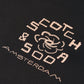 Dark Slate Gray טי שירט קצרה לגברים Front And Back Artwork SCOTCH & SODA