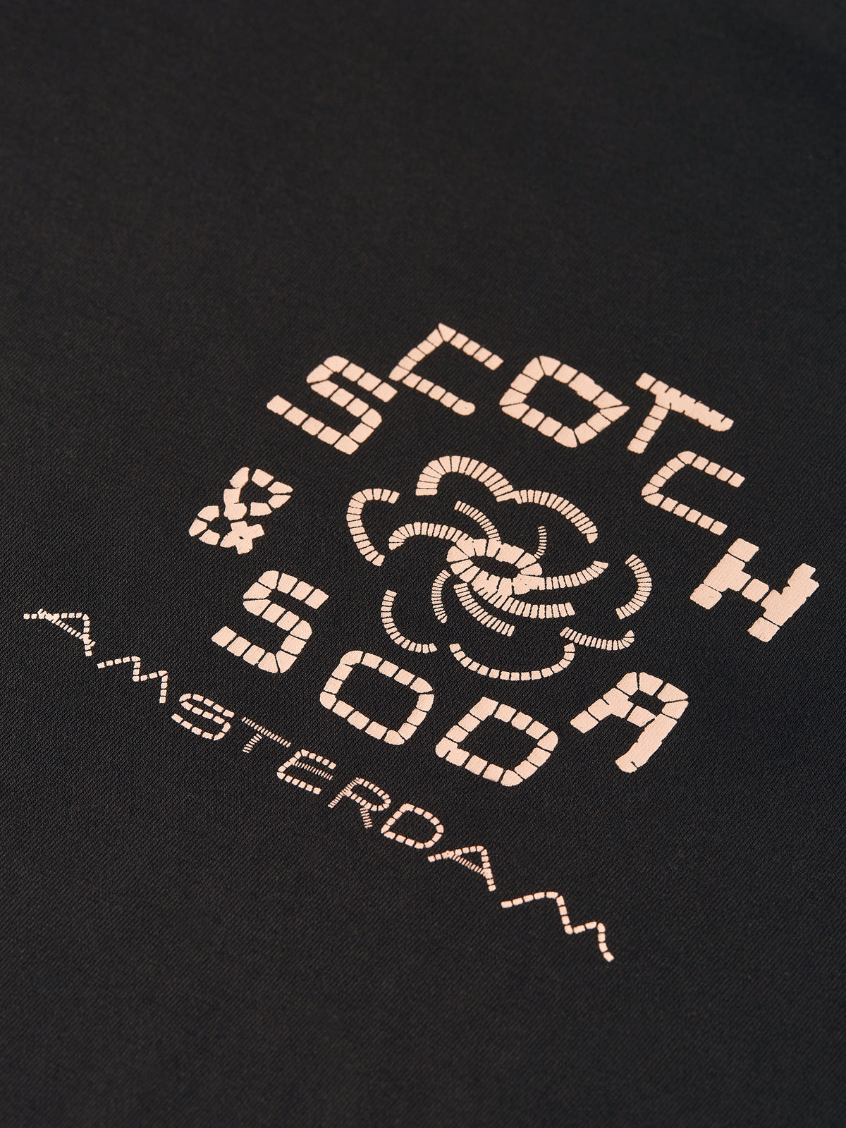 Dark Slate Gray טי שירט קצרה לגברים Front And Back Artwork SCOTCH & SODA