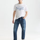 White Smoke טי שירט קצרה לגברים Front Artwork SCOTCH & SODA