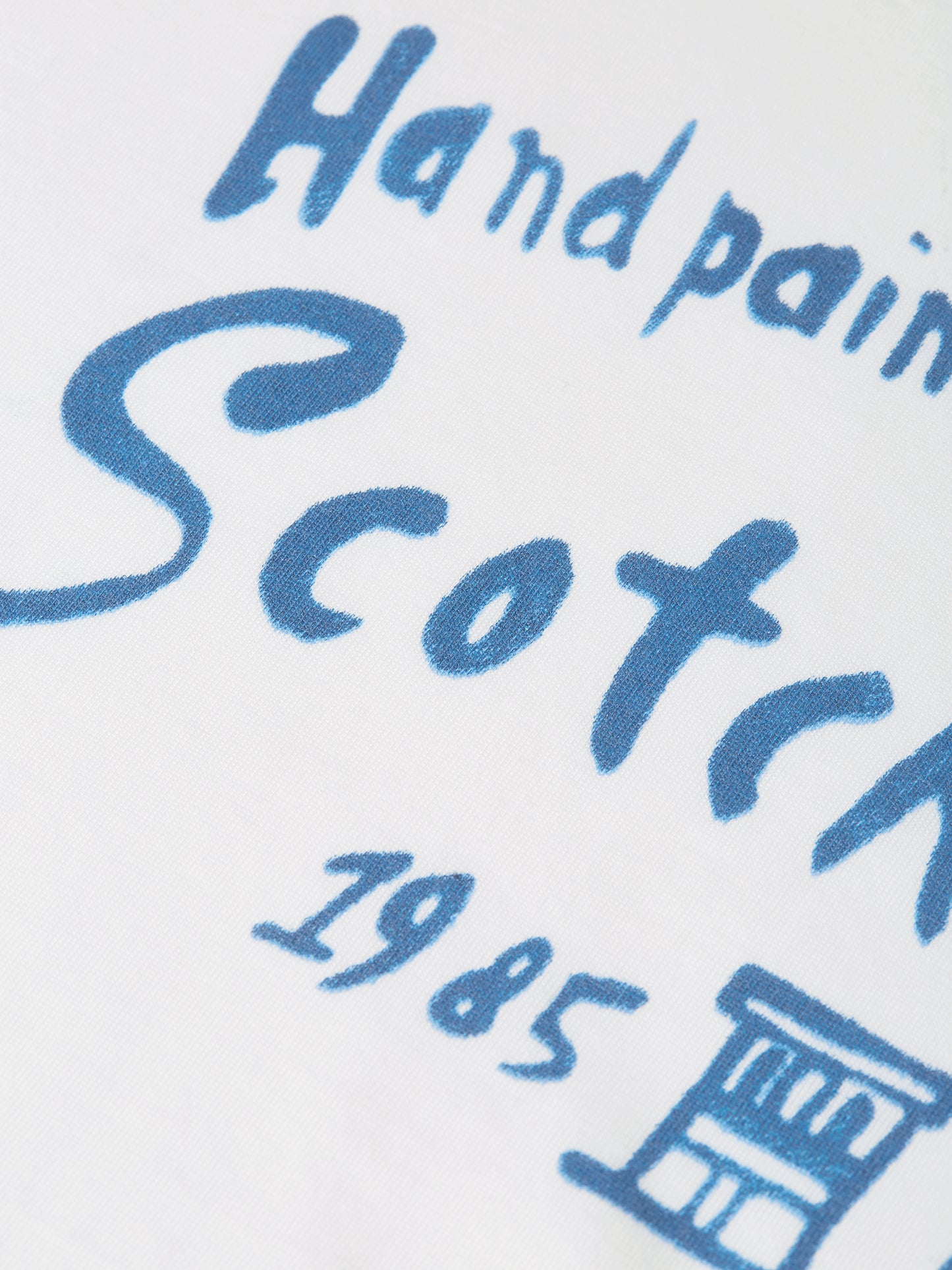 Lavender טי שירט קצרה לגברים Front Artwork SCOTCH & SODA