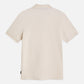 Light Gray חולצת פולו לגברים Seasonal Core Pique Chest Logo SCOTCH & SODA