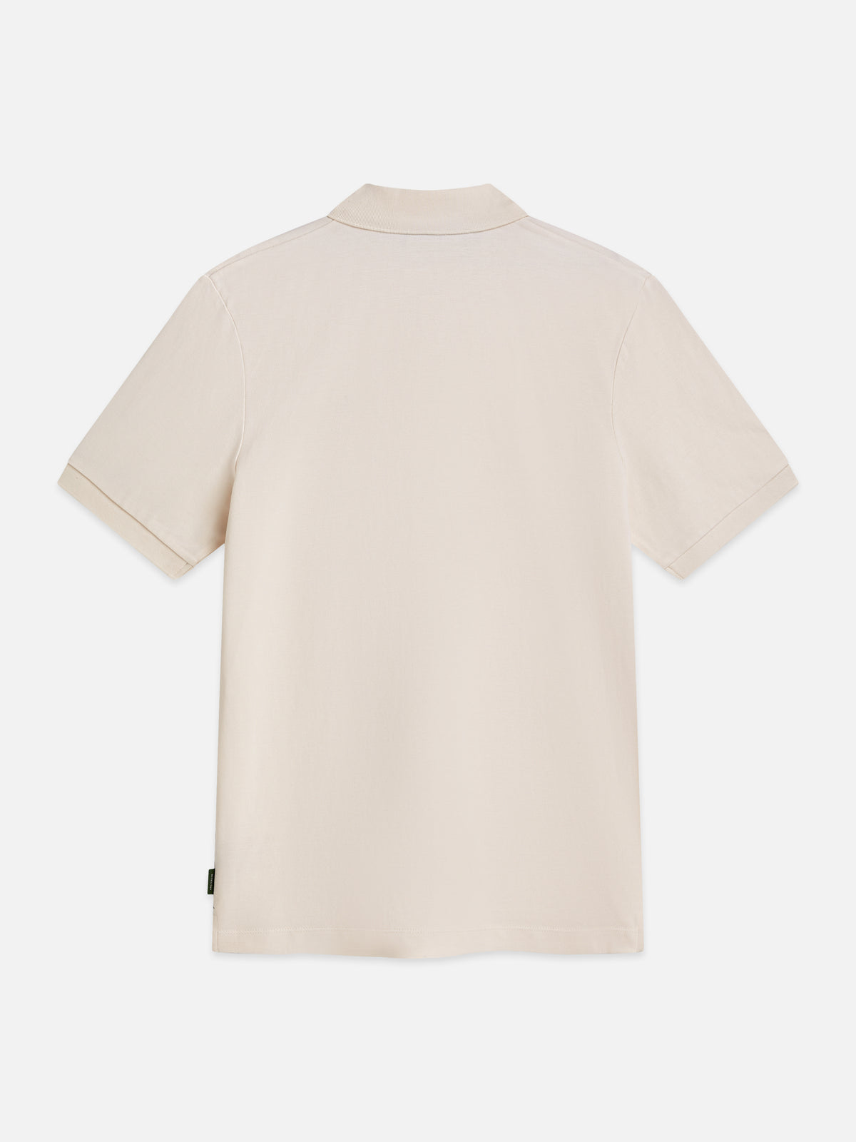 Light Gray חולצת פולו לגברים Seasonal Core Pique Chest Logo SCOTCH & SODA