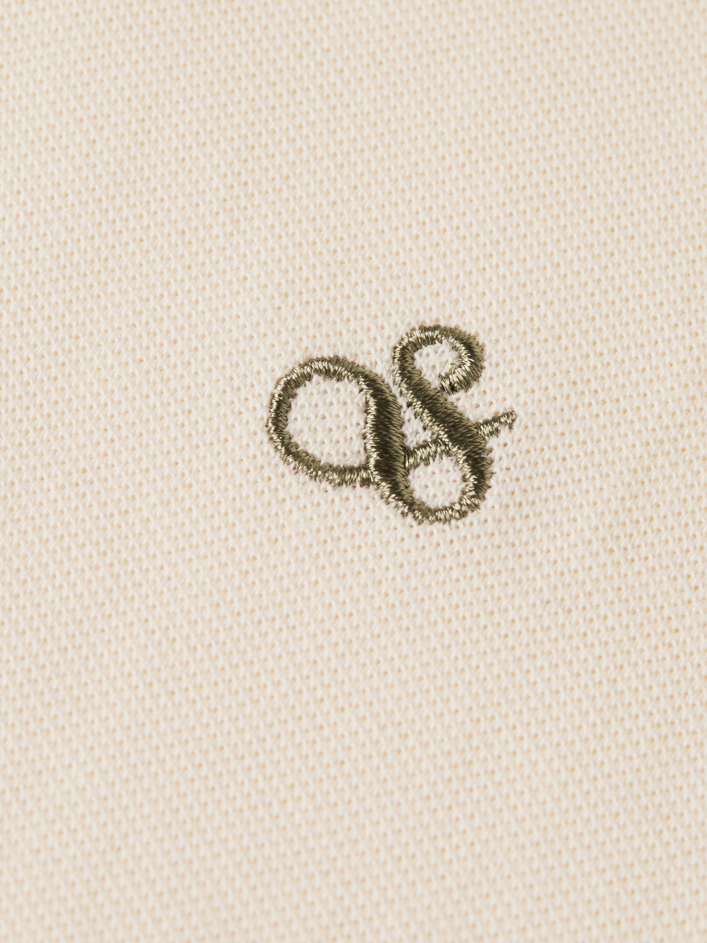 Light Gray חולצת פולו לגברים Seasonal Core Pique Chest Logo SCOTCH & SODA