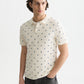 White Smoke חולצת פולו לגברים Micro-Printed SCOTCH & SODA