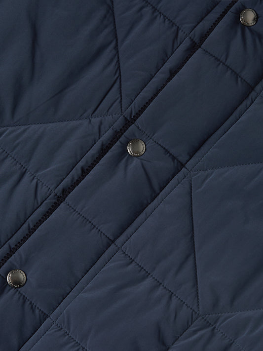 Dark Slate Gray ג'קט מרופד לגברים Quilted Geo SCOTCH & SODA