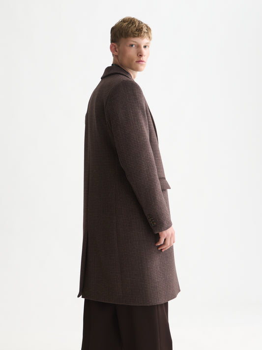 White Smoke מעיל צמר לגברים Classic Wool SCOTCH & SODA
