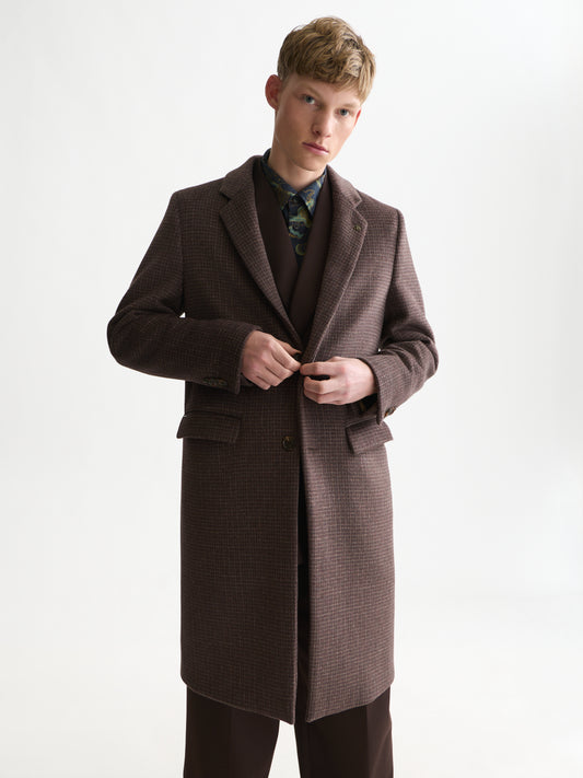 White Smoke מעיל צמר לגברים Classic Wool SCOTCH & SODA
