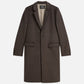 Dark Slate Gray מעיל צמר לגברים Classic Wool SCOTCH & SODA