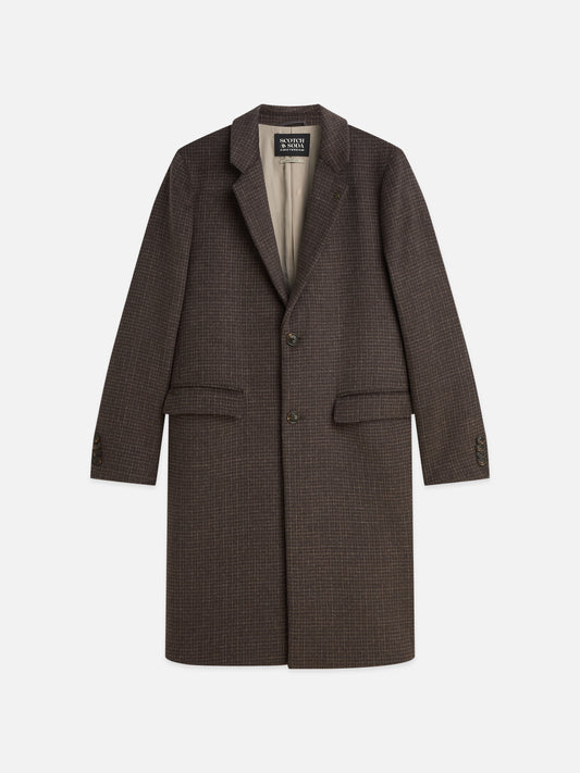 Dark Slate Gray מעיל צמר לגברים Classic Wool SCOTCH & SODA