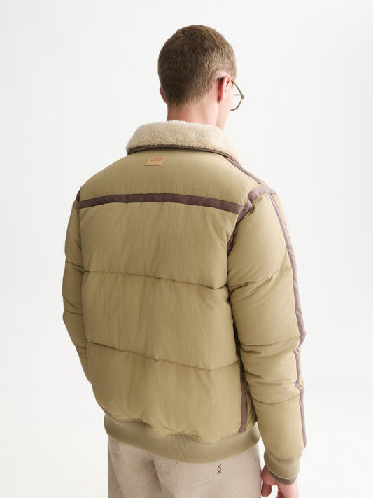 White Smoke ג'קט פאפר לגברים Teddy Puffer SCOTCH & SODA