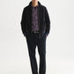 Black ג'קט לגברים Velvet Blouson SCOTCH & SODA