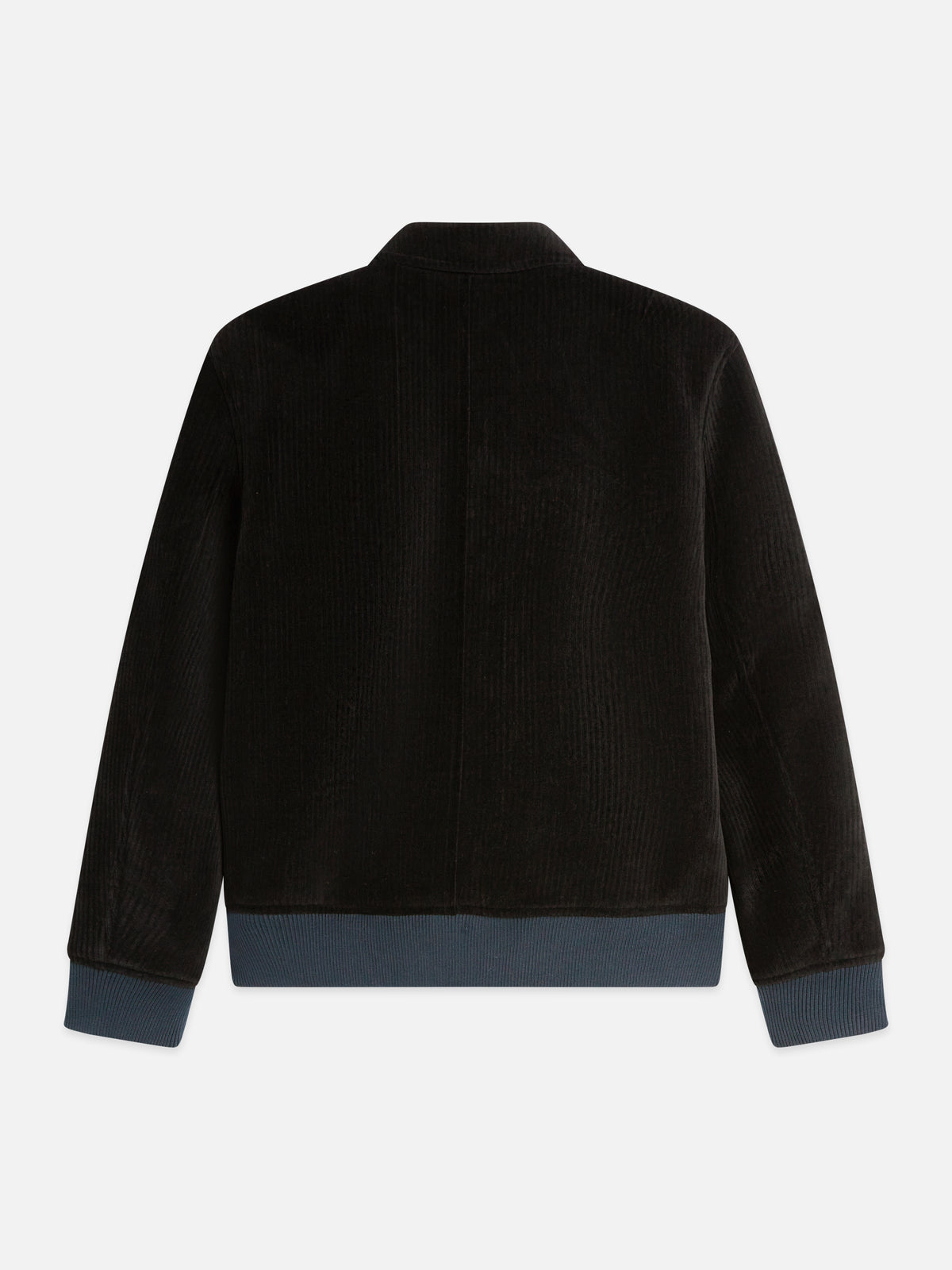 Black ג'קט לגברים Velvet Blouson SCOTCH & SODA