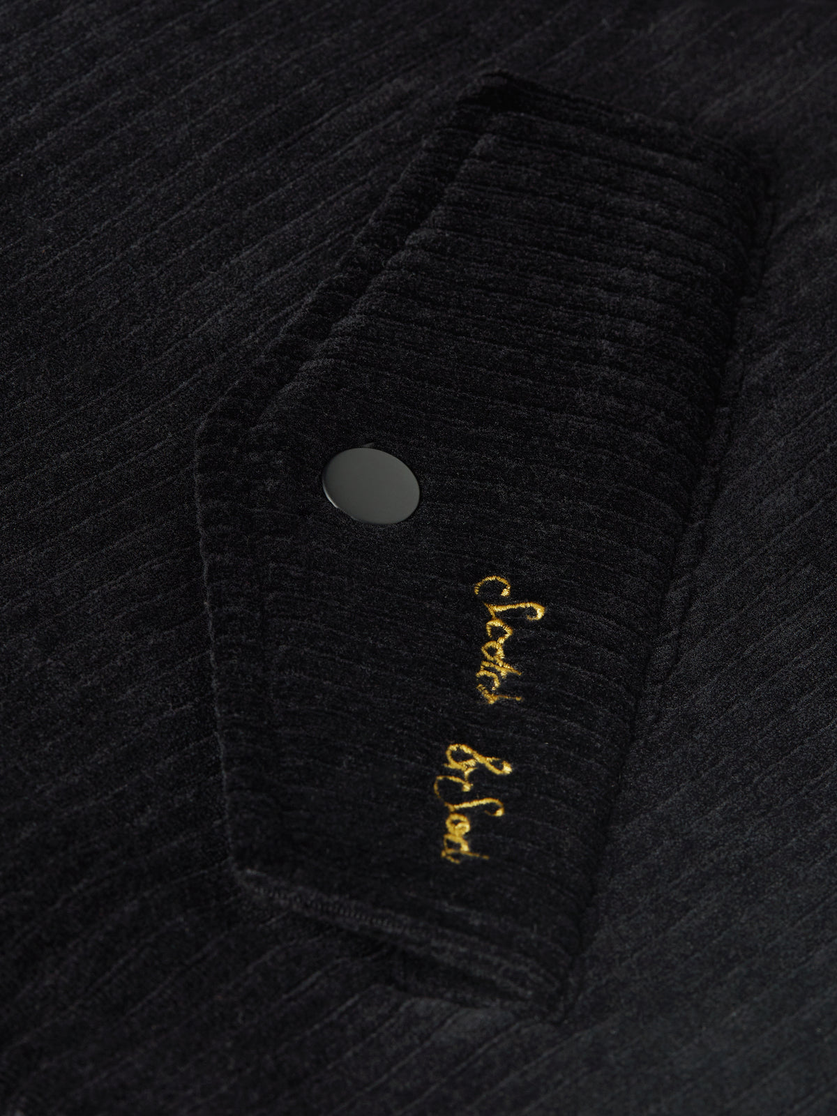 Black ג'קט לגברים Velvet Blouson SCOTCH & SODA