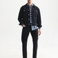 White Smoke ג'קט דנים לגברים Denim Flock Trucker SCOTCH & SODA