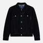 Black ג'קט דנים לגברים Denim Flock Trucker SCOTCH & SODA