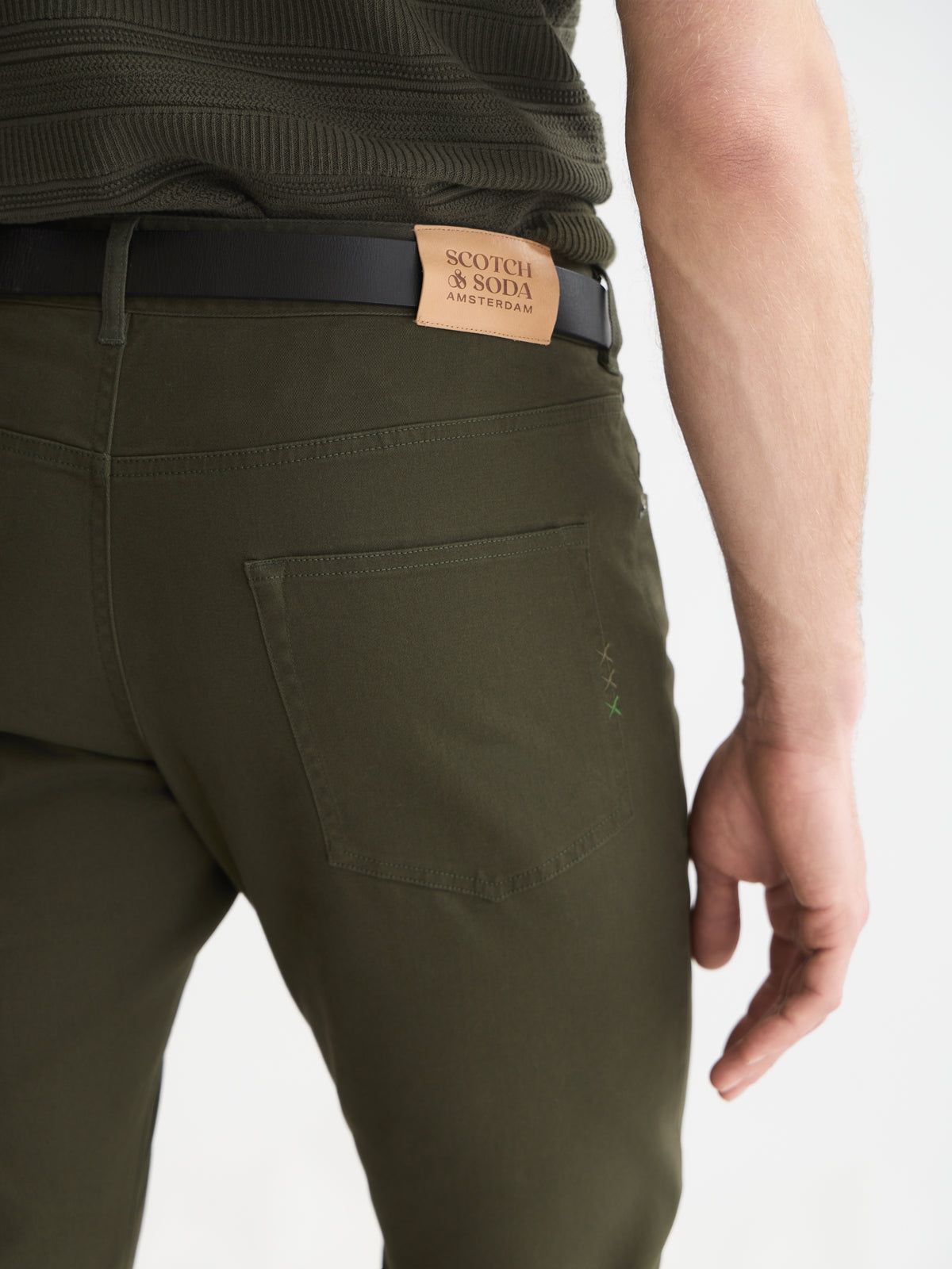 Dark Slate Gray מכנסיים ארוכים לגברים Ralston SCOTCH & SODA