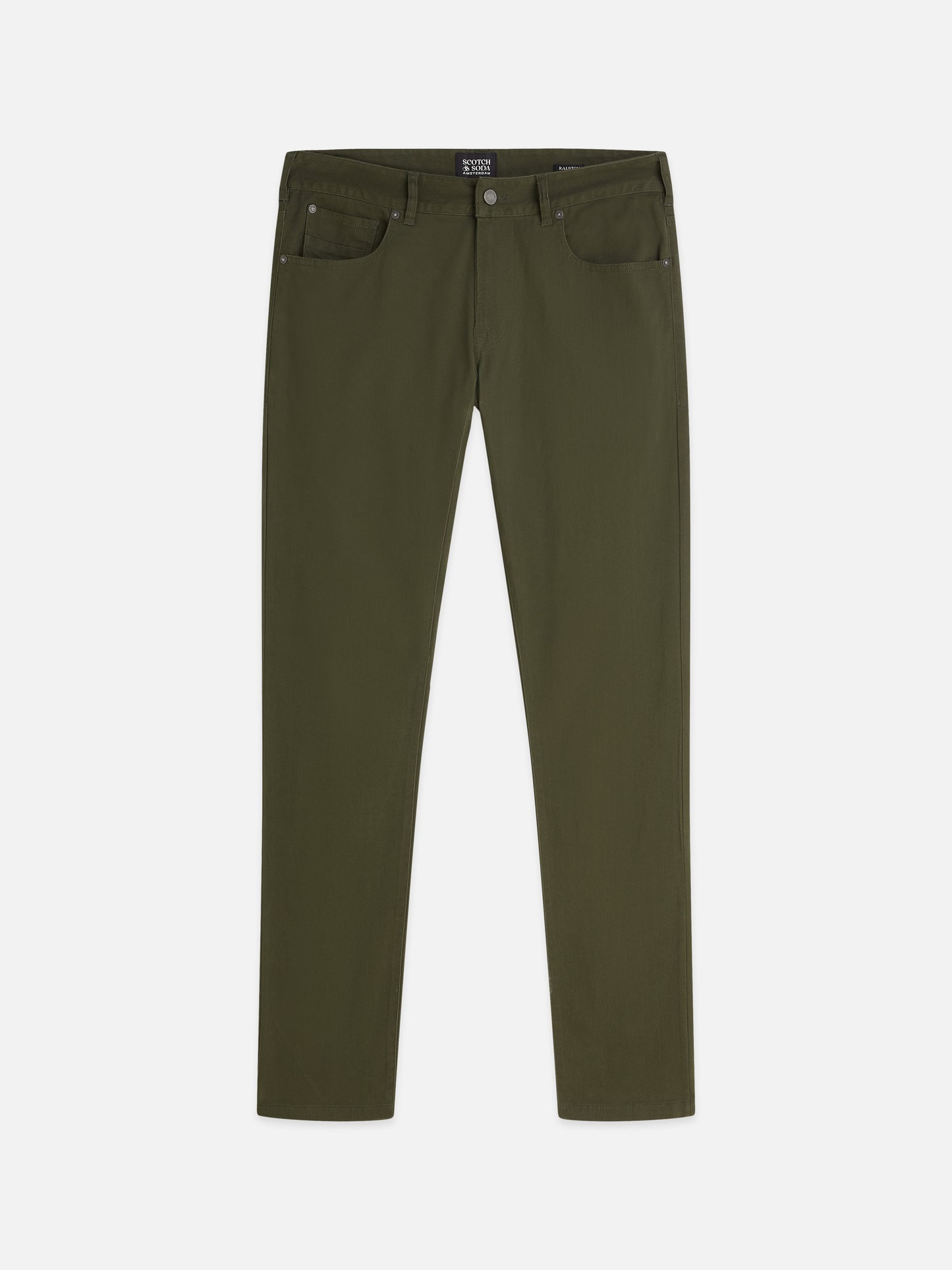 Dark Olive Green מכנסיים ארוכים לגברים Ralston SCOTCH & SODA