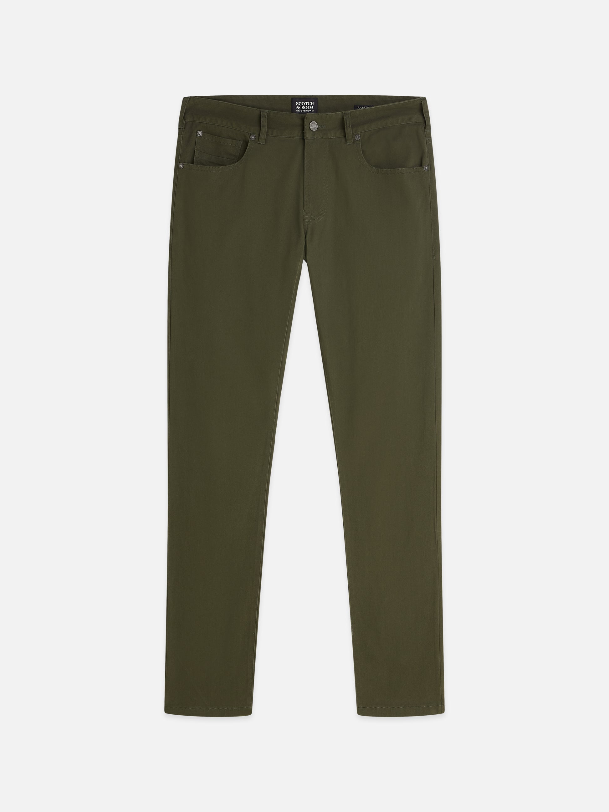 Dark Olive Green מכנסיים ארוכים לגברים Ralston SCOTCH & SODA