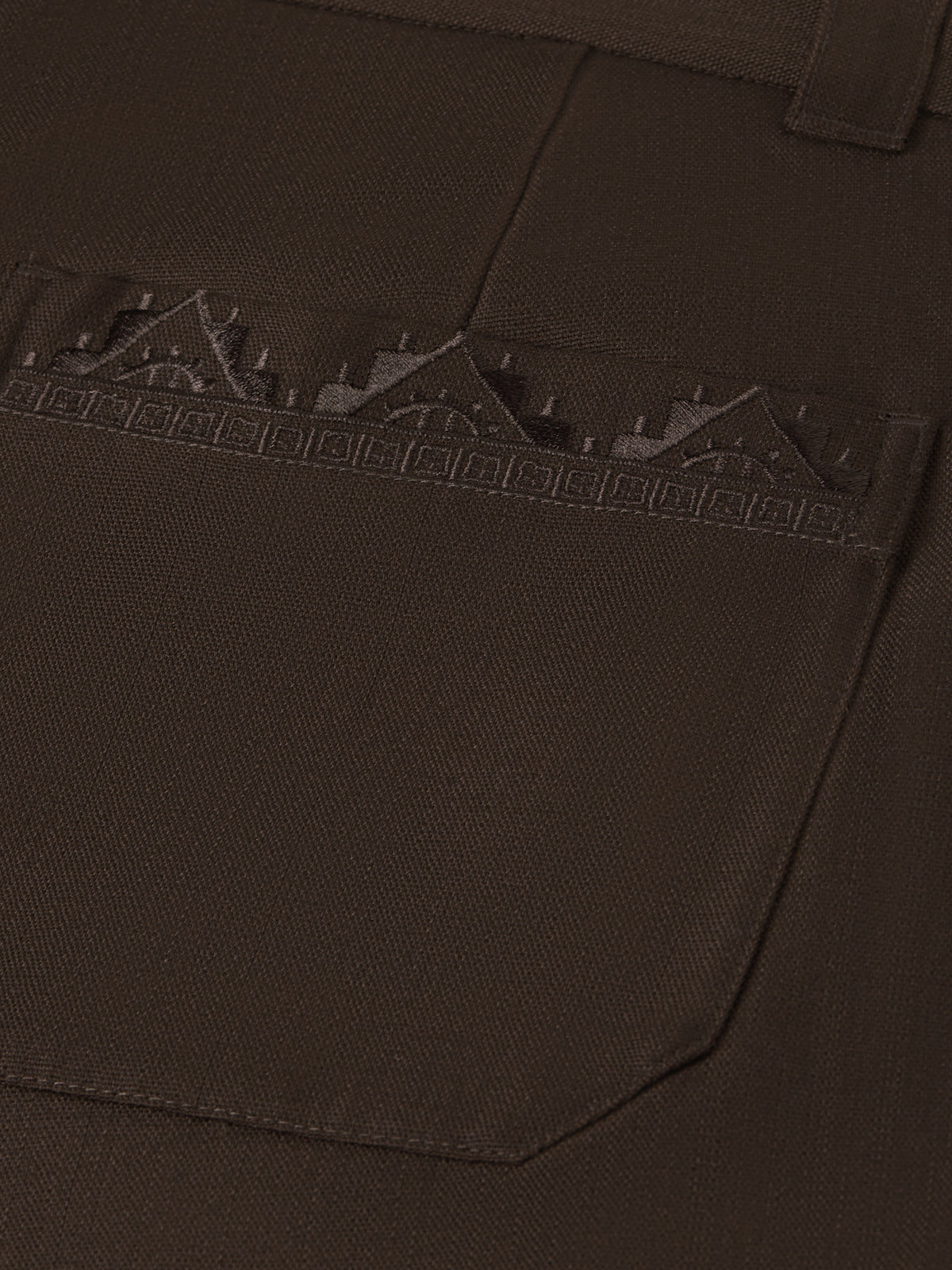 Dark Slate Gray מכנסיים ארוכים לגברים Harper Embroidered SCOTCH & SODA
