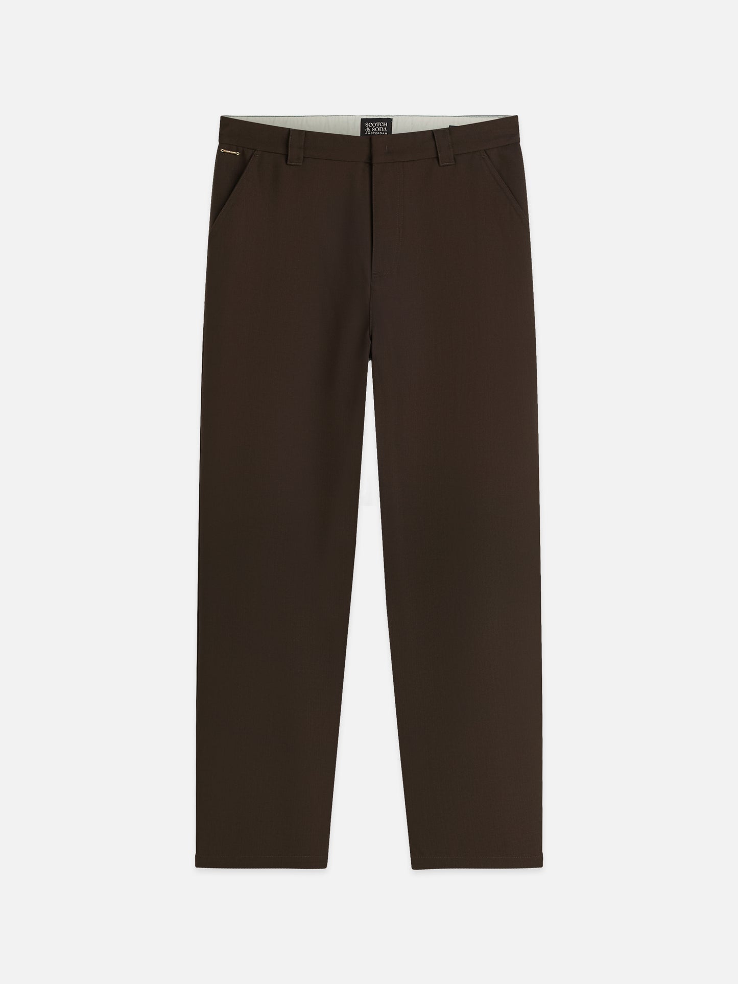 Dark Slate Gray מכנסיים ארוכים לגברים Harper Embroidered SCOTCH & SODA