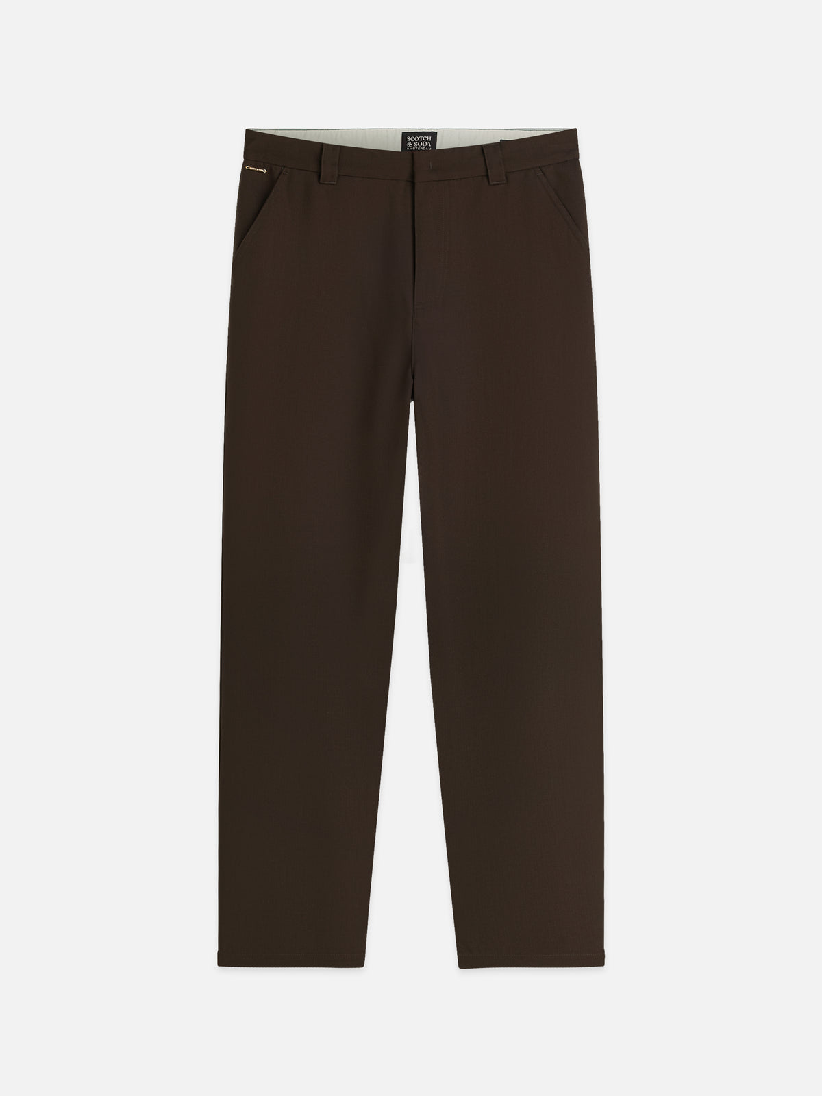 Dark Slate Gray מכנסיים ארוכים לגברים Harper Embroidered SCOTCH & SODA