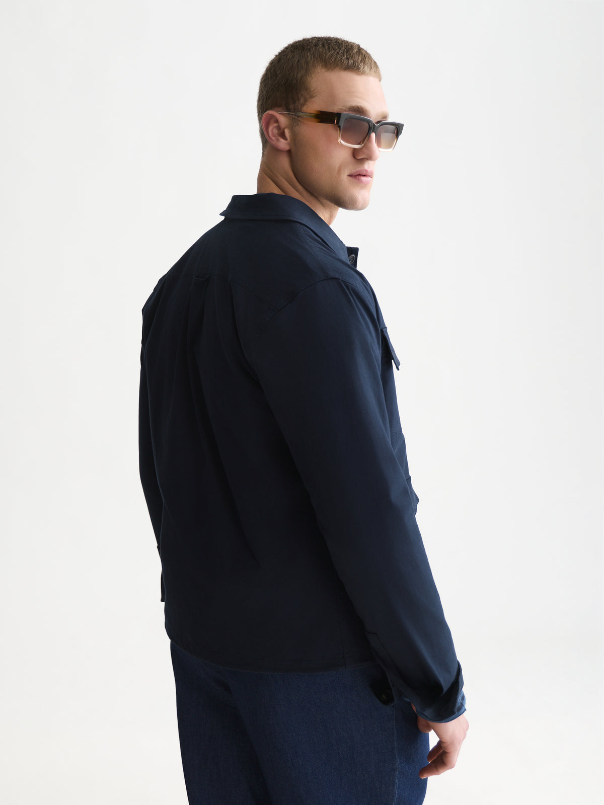Black ג'קט מרופד לגברים Utility Wool Lined SCOTCH & SODA