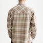 White Smoke חולצה מכופתרת פלנל לגברים Flannel Checked SCOTCH & SODA