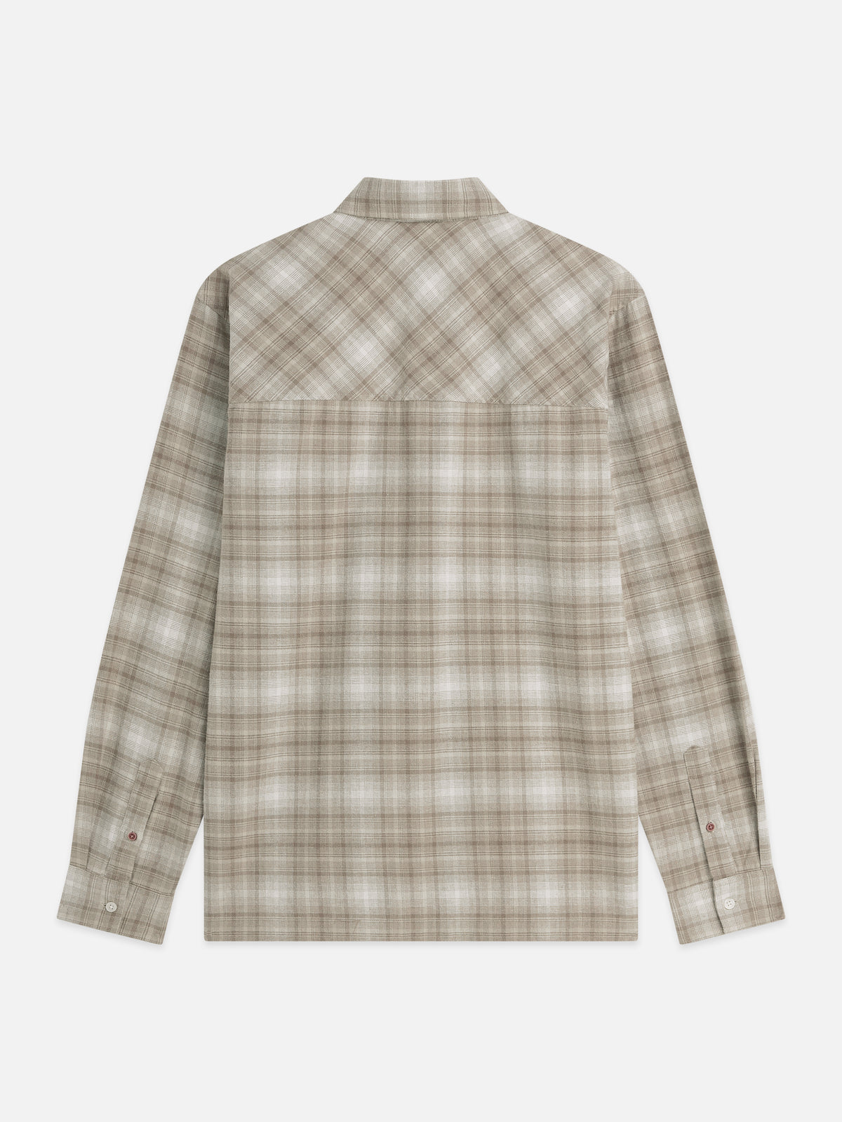 Dark Gray חולצה מכופתרת פלנל לגברים Flannel Checked SCOTCH & SODA