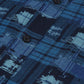 Dark Slate Gray חולצה מכופתרת ז'קארד לגברים Jacquard Relaxed SCOTCH & SODA