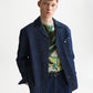 White Smoke ג'קט דנים לגברים Denim Workwear SCOTCH & SODA
