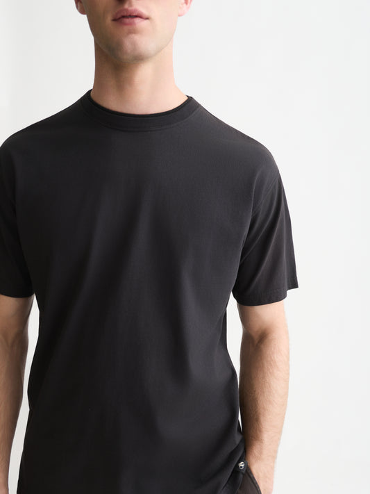 Black טי שירט קצרה לגברים 3 Crosses SCOTCH & SODA