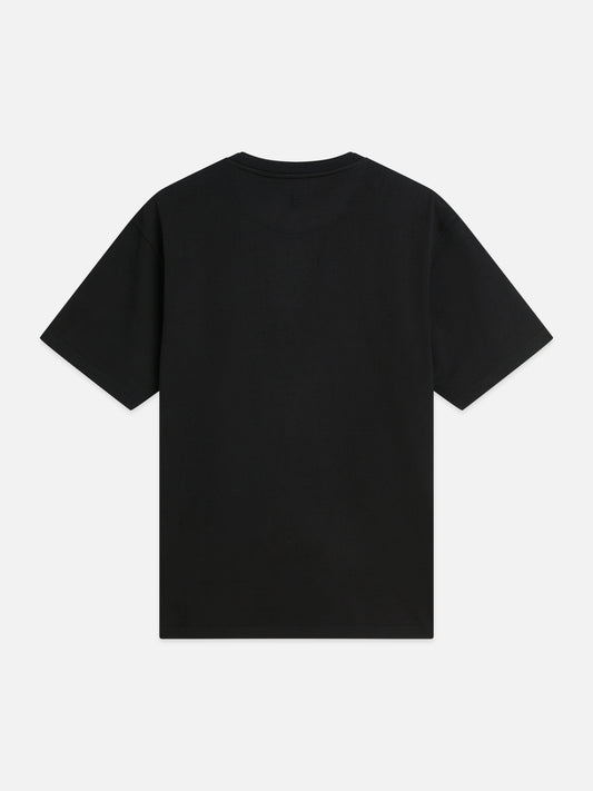Black טי שירט קצרה לגברים 3 Crosses SCOTCH & SODA